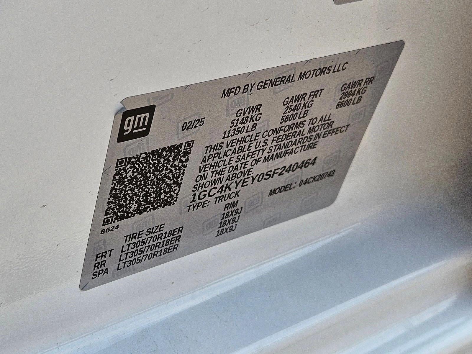 2025 Chevrolet Silverado 2500 HD ZR2