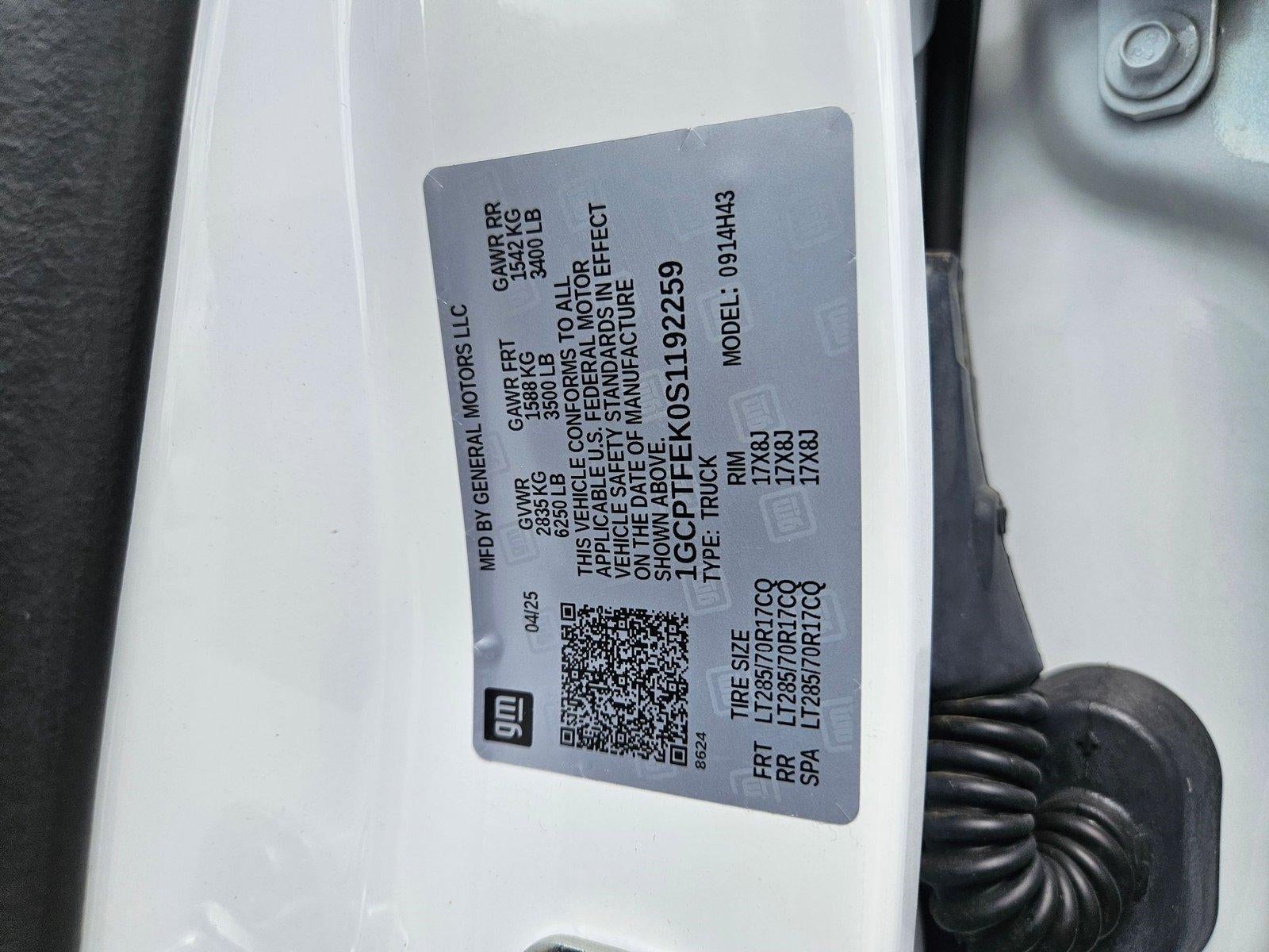 2025 Chevrolet Colorado ZR2