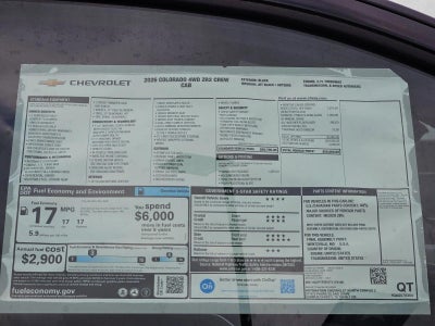 2026 Chevrolet Colorado ZR2