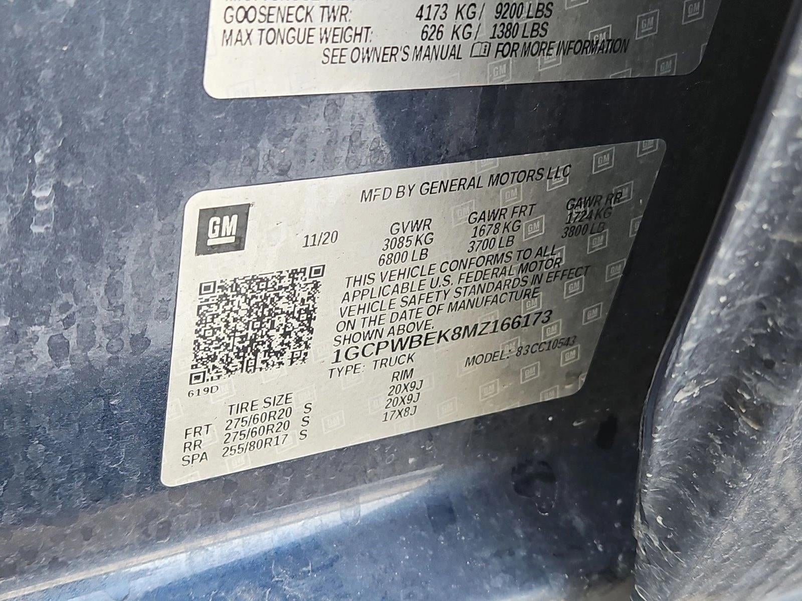 2021 Chevrolet Silverado 1500 Custom