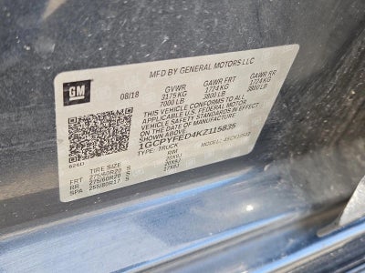 2019 Chevrolet Silverado 1500 LT Trail Boss