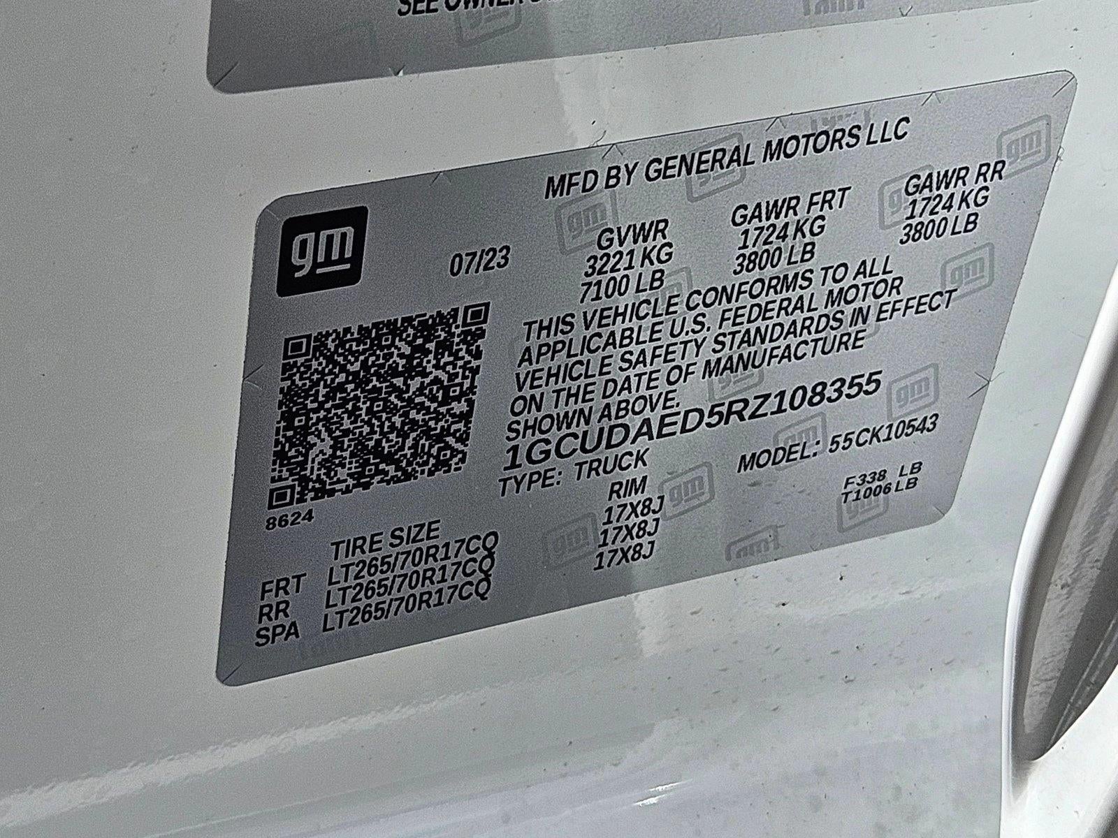 2024 Chevrolet Silverado 1500 WT