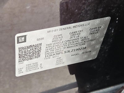 2020 GMC Acadia Denali