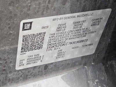 2019 GMC Yukon XL SLT