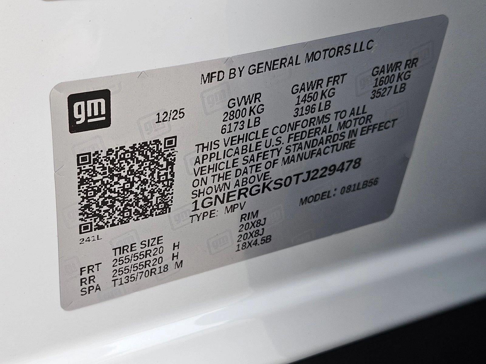 2026 Chevrolet Traverse LT