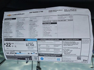 2026 Chevrolet Traverse LT