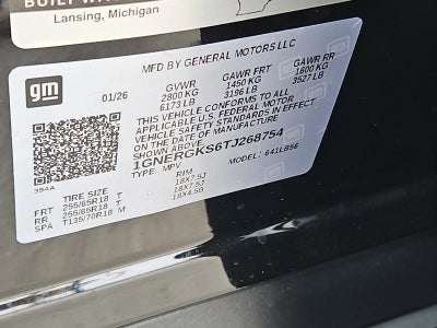 2026 Chevrolet Traverse LT