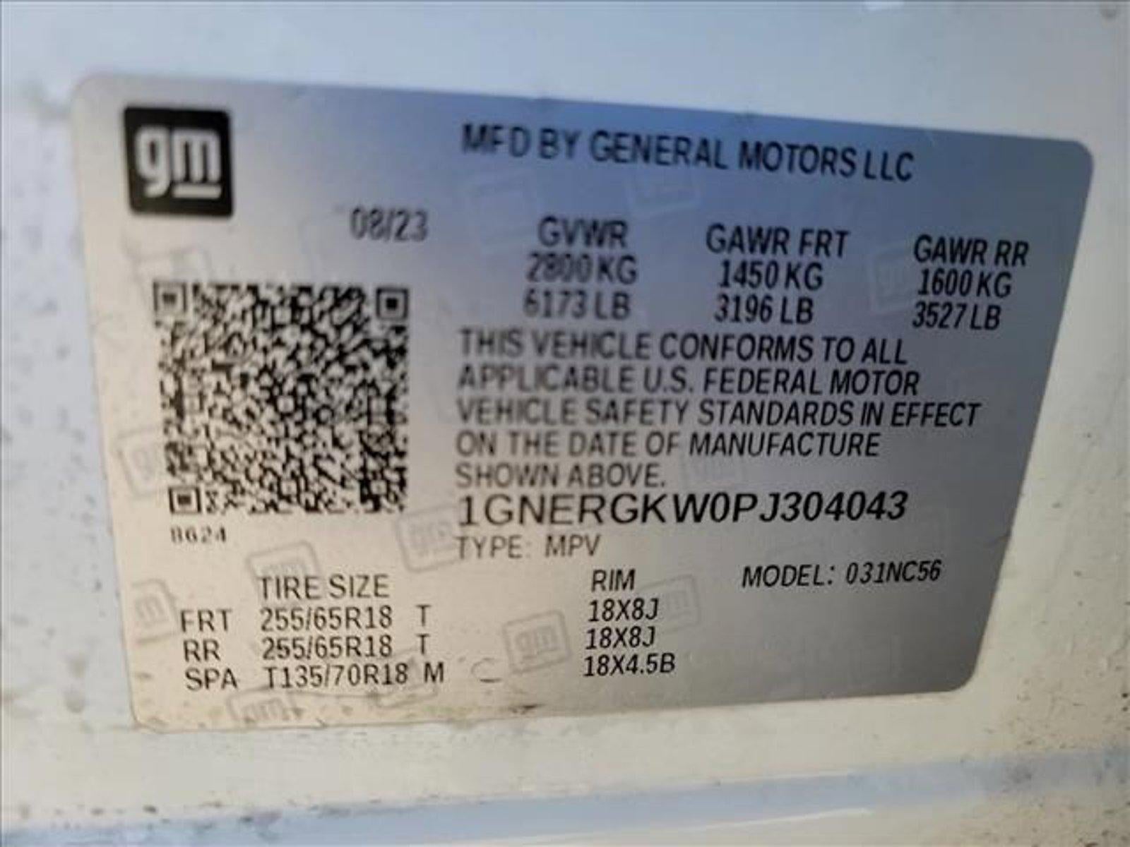 2023 Chevrolet Traverse LT Cloth