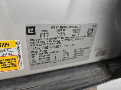 2016 Chevrolet Traverse LT