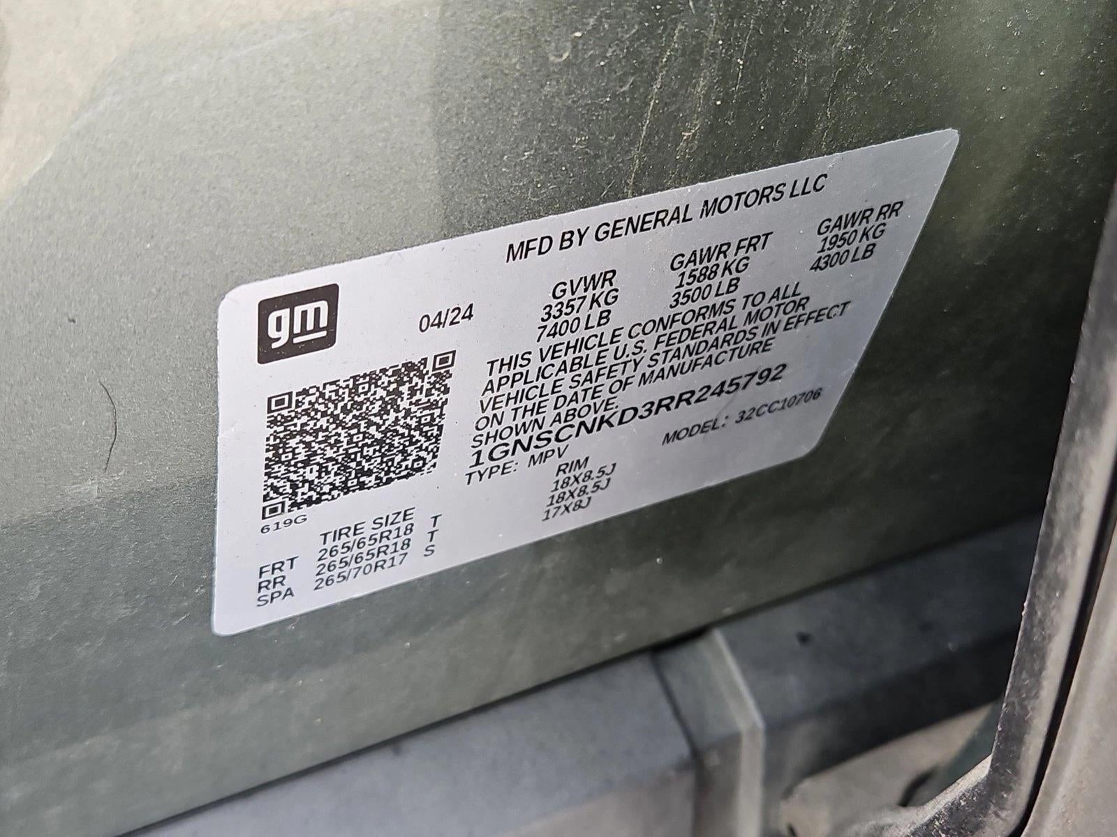 2024 Chevrolet Tahoe LT