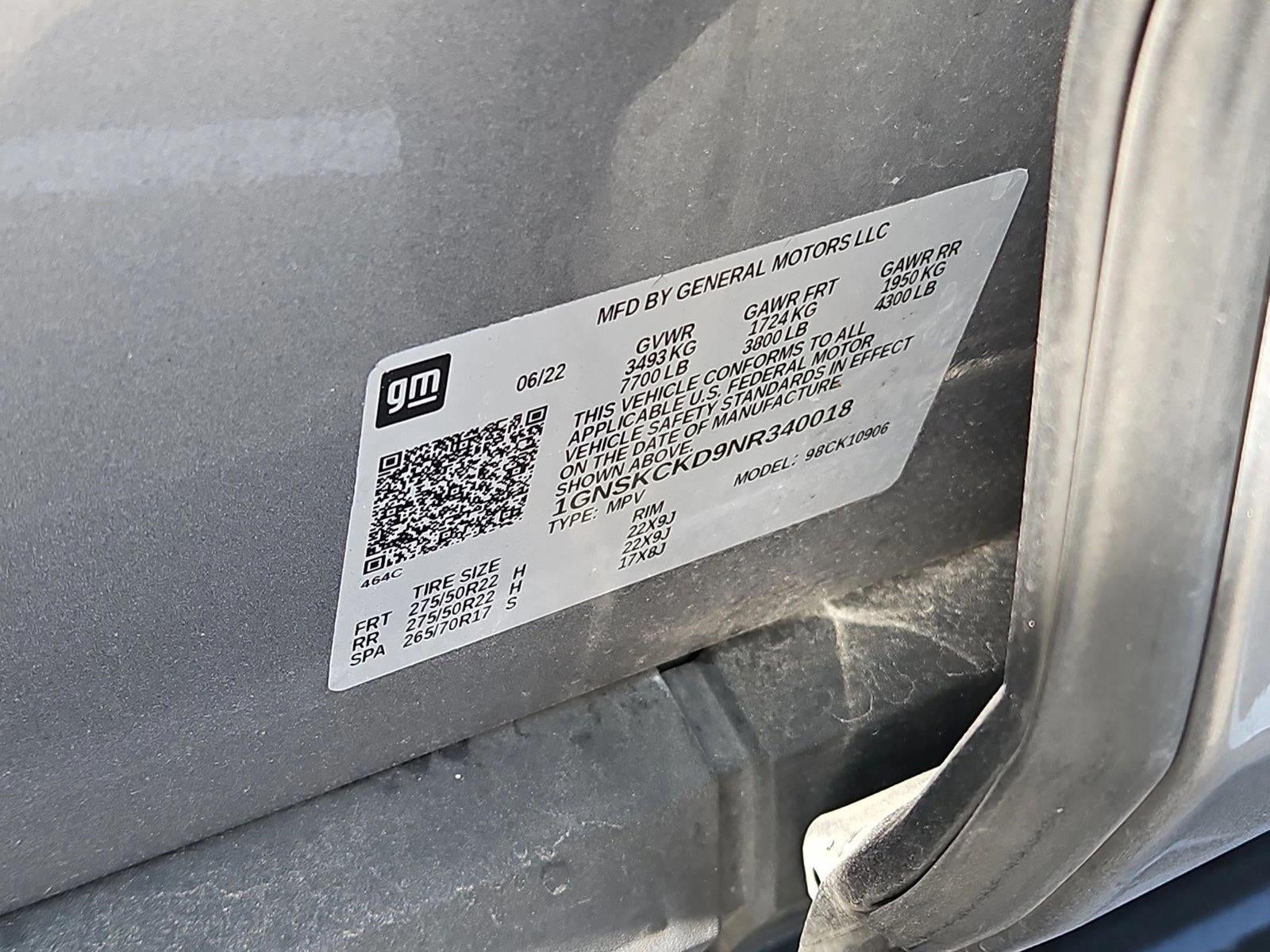 2022 Chevrolet Suburban LT