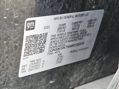 2022 Chevrolet Suburban High Country