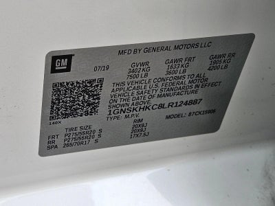 2020 Chevrolet Suburban LT