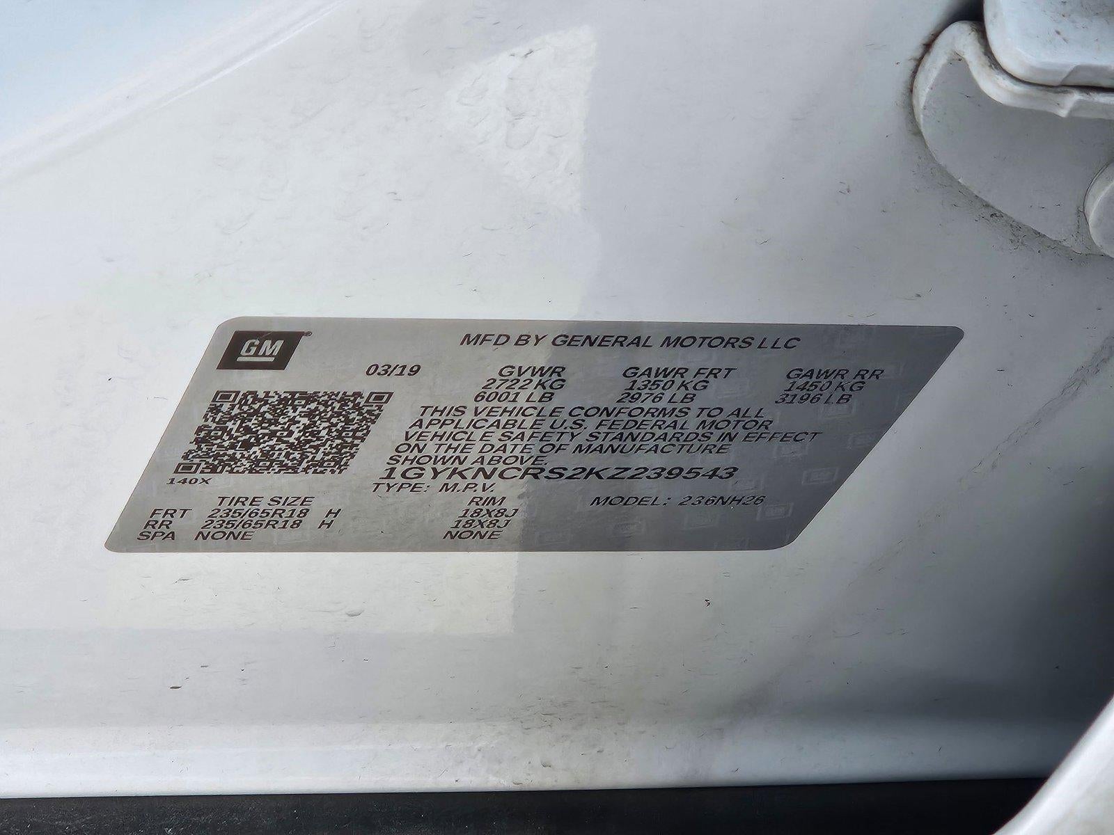 2019 Cadillac XT5 Luxury FWD