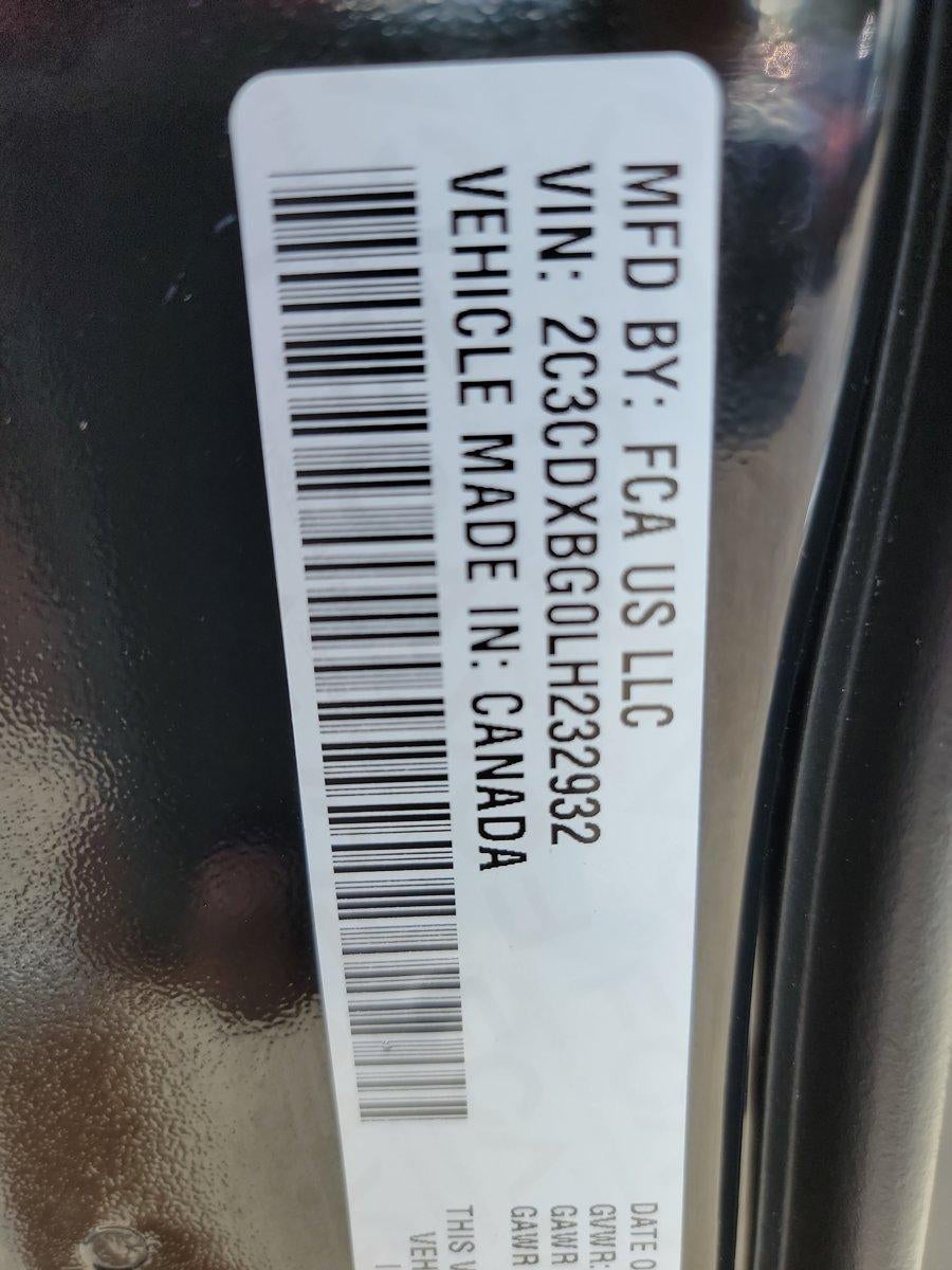 2020 Dodge Charger SXT RWD