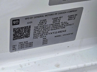 2026 Chevrolet Silverado 2500 HD ZR2