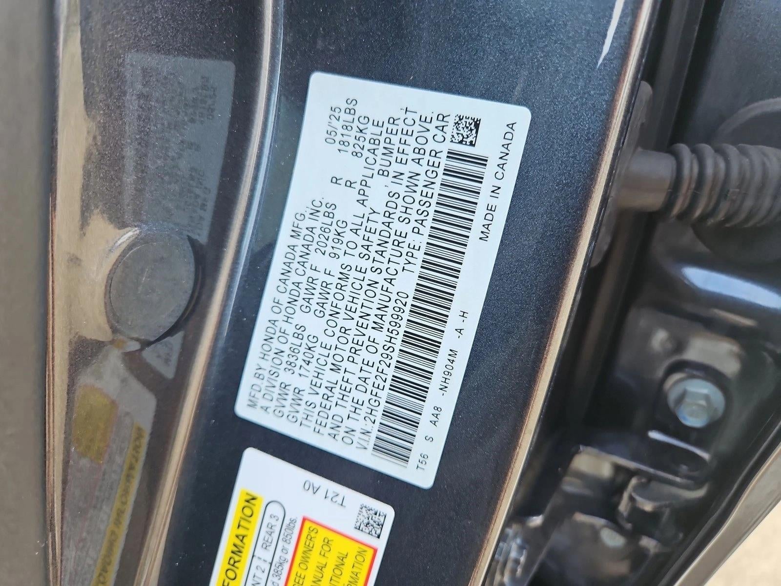 2025 Honda Civic Sedan LX