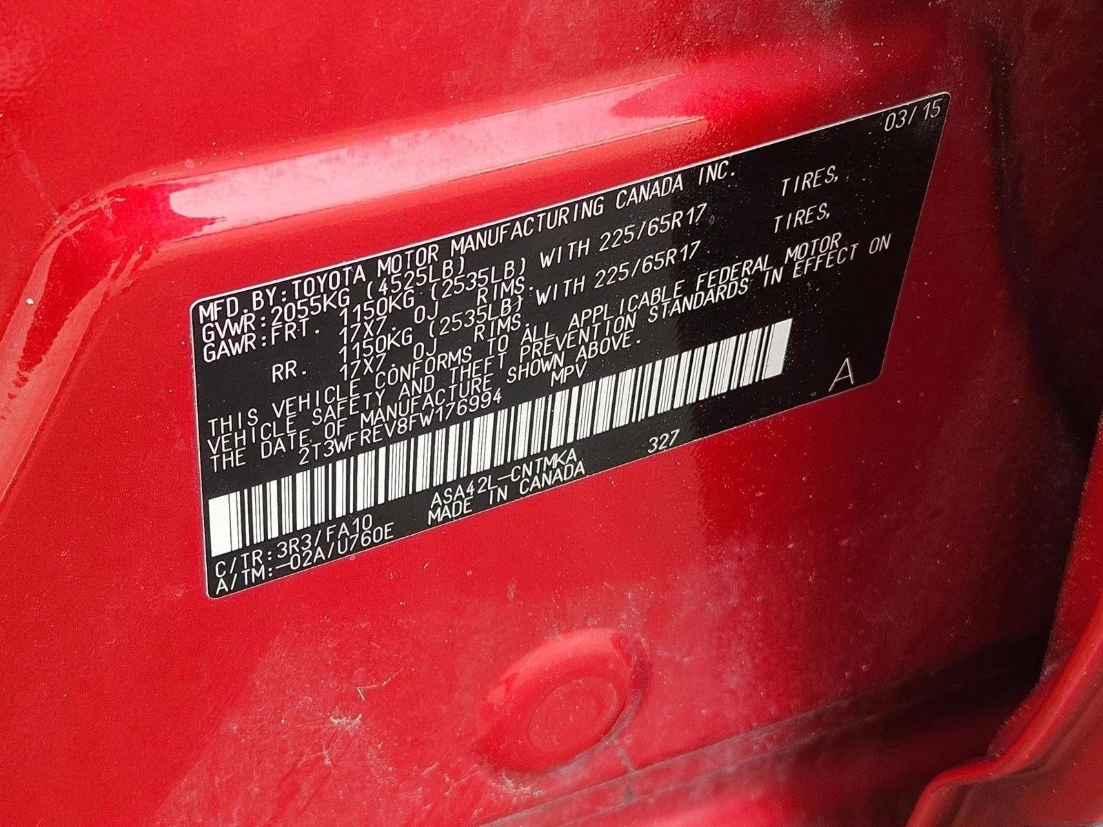 2015 Toyota RAV4 XLE