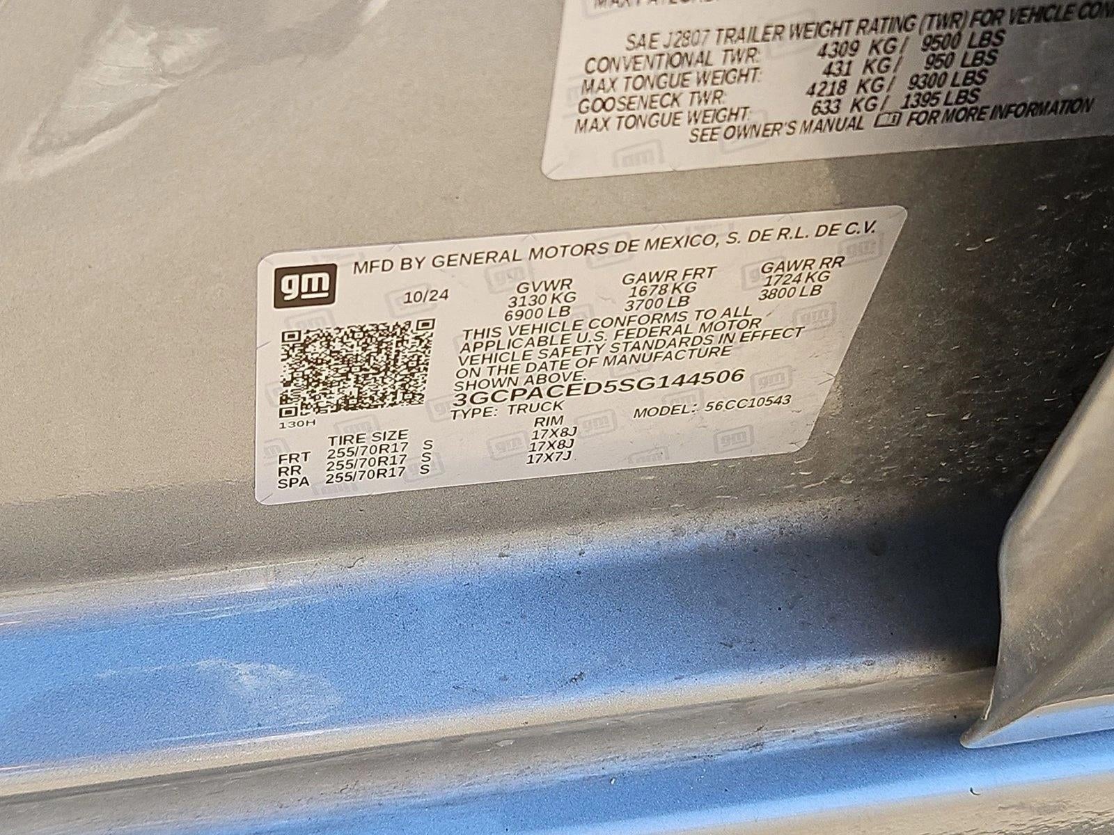 2025 Chevrolet Silverado 1500 LT