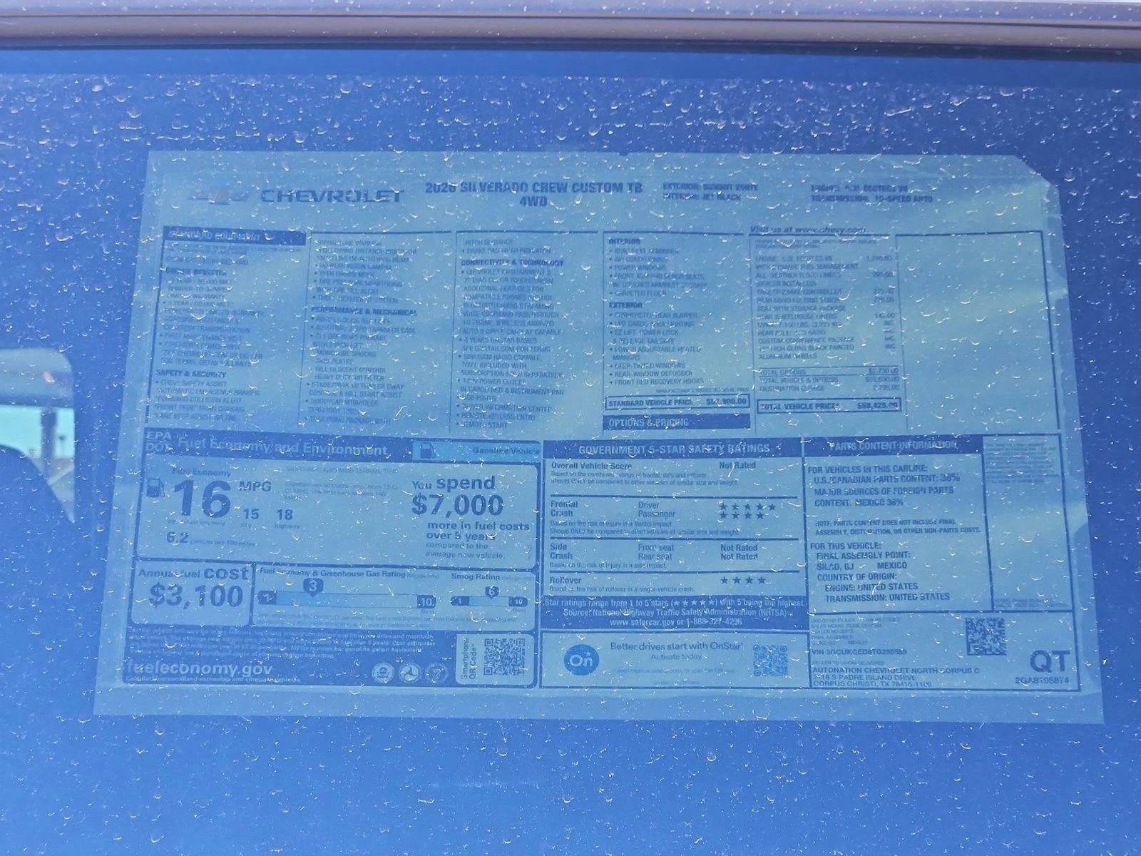 2026 Chevrolet Silverado 1500 Custom Trail Boss