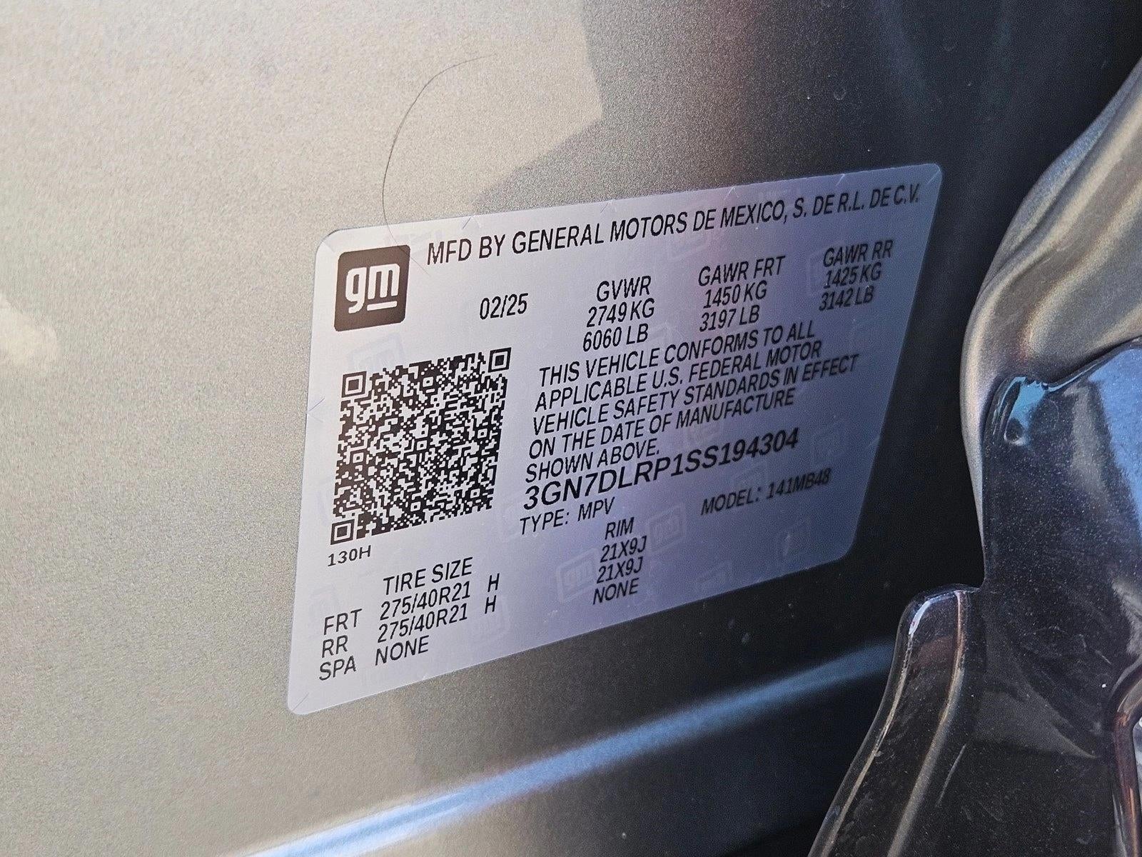 2025 Chevrolet Equinox EV LT