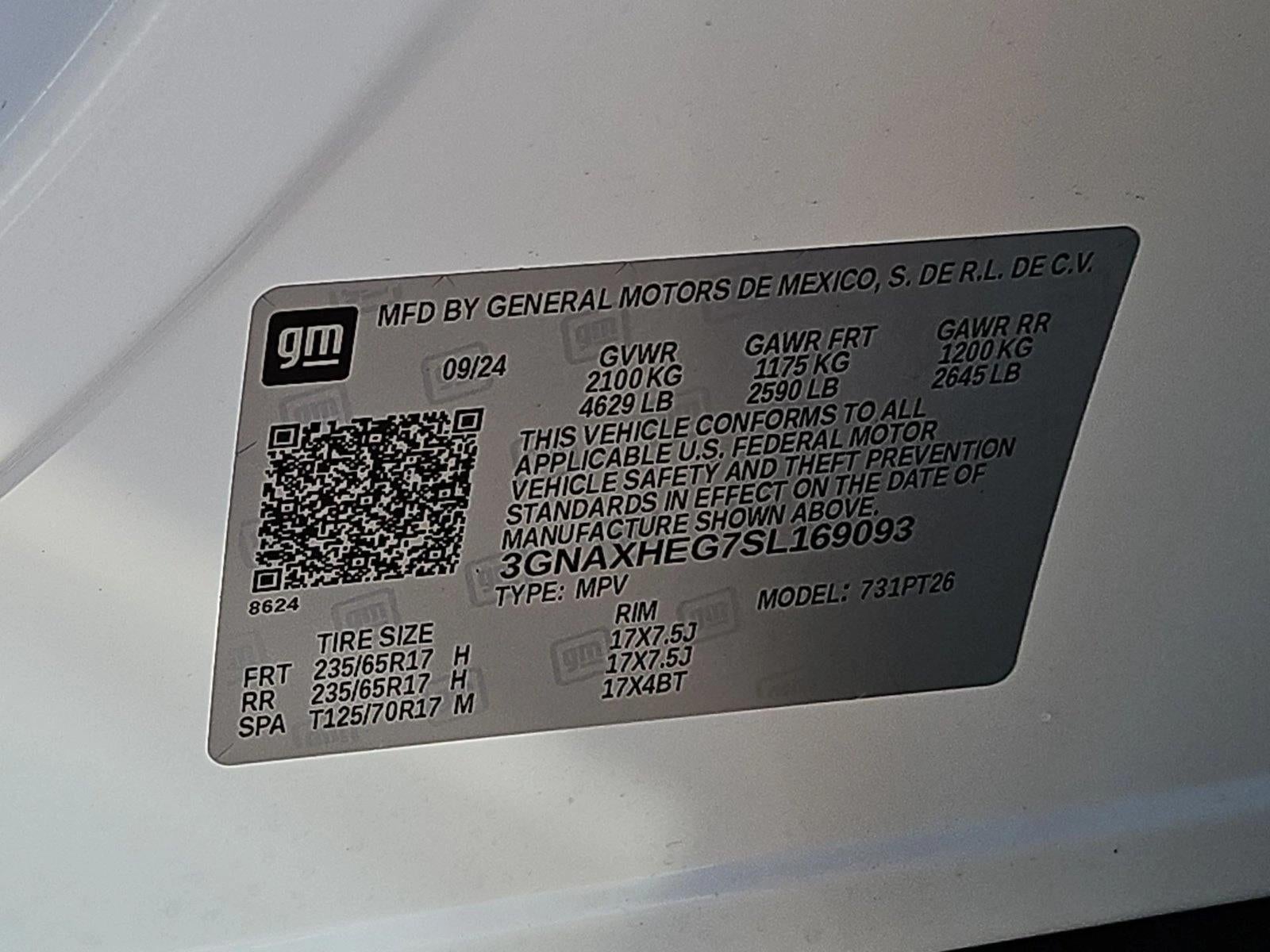 2025 Chevrolet Equinox LT