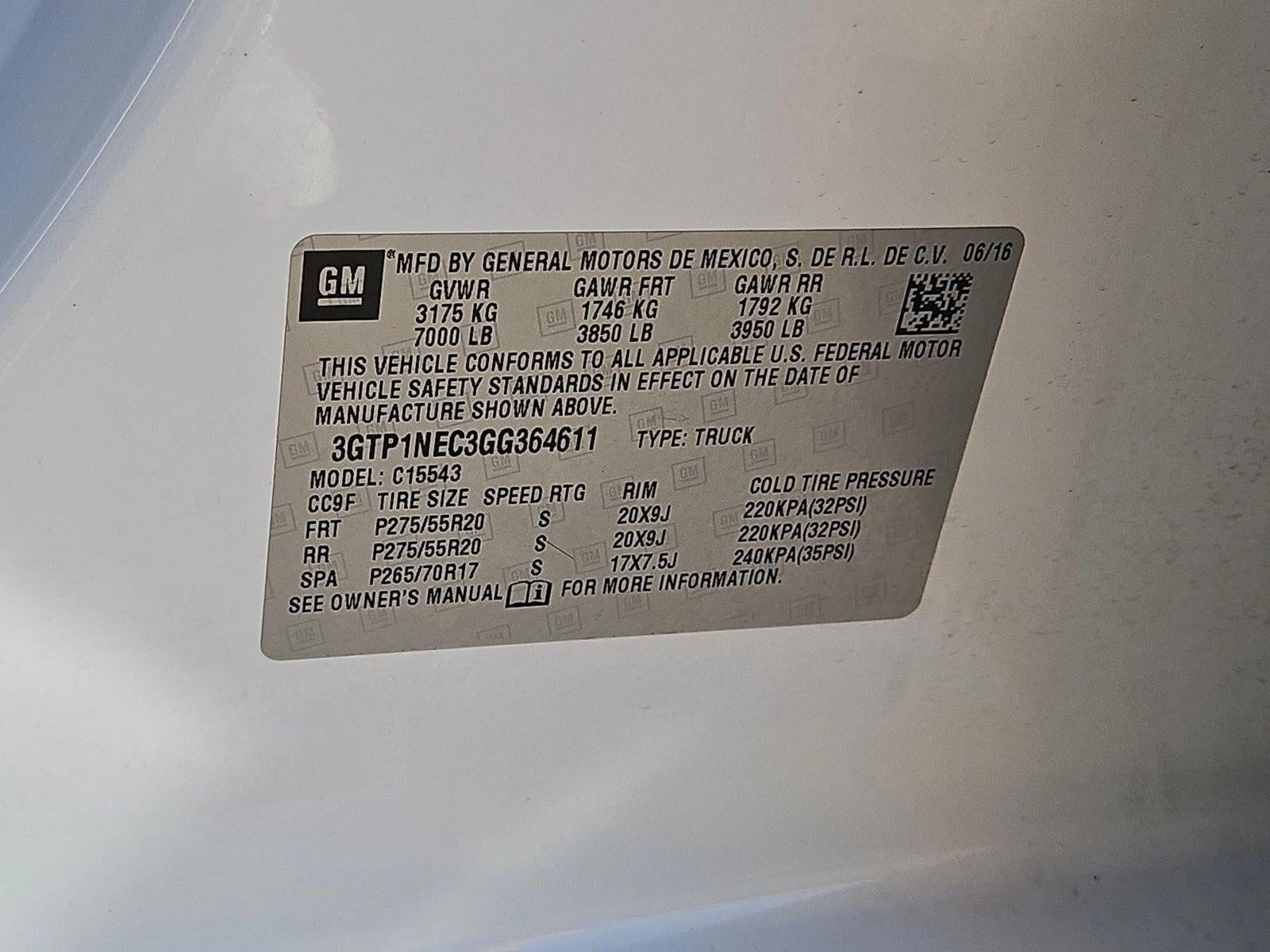 2016 GMC Sierra 1500 SLT