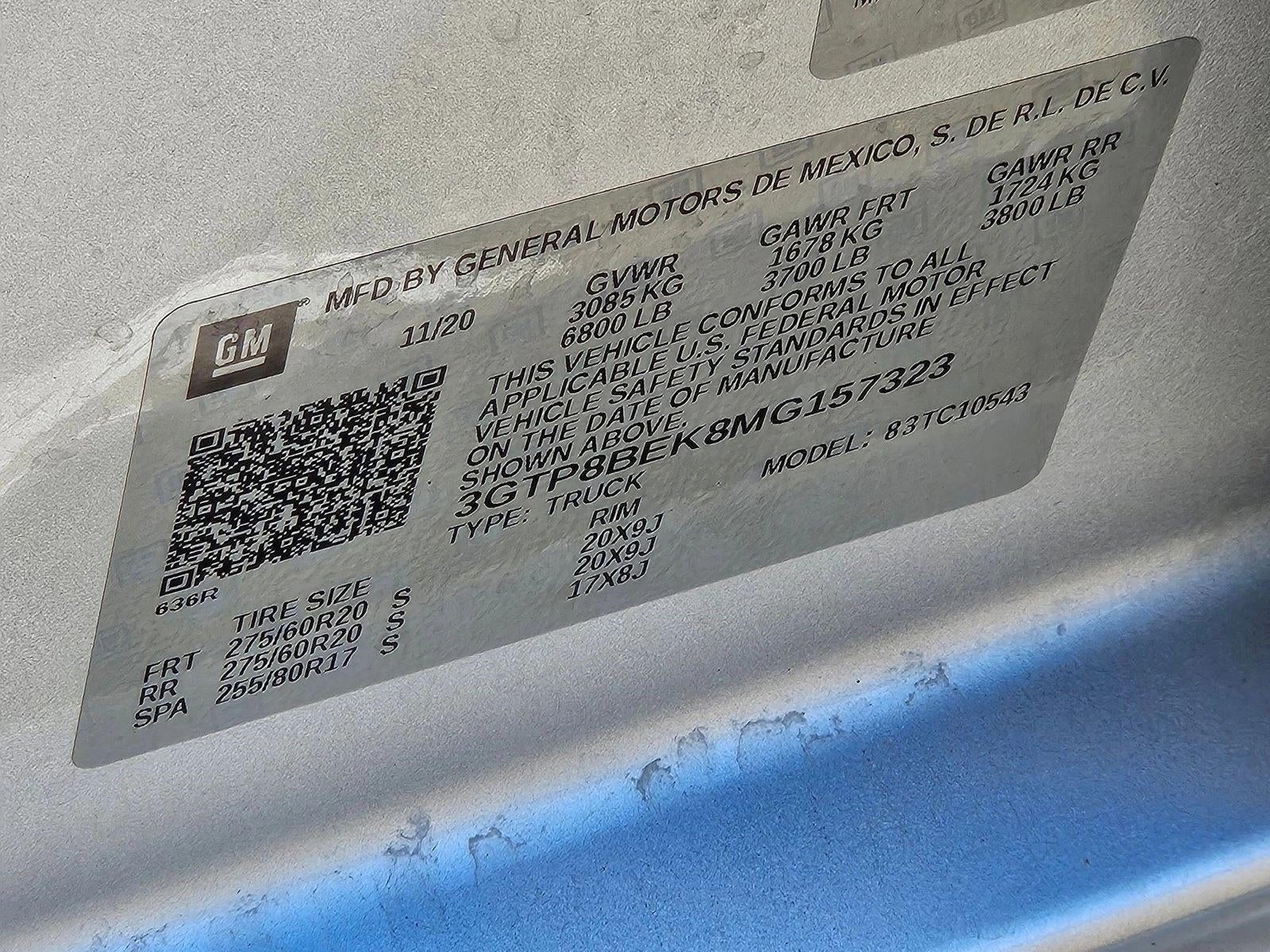 2021 GMC Sierra 1500 SLE