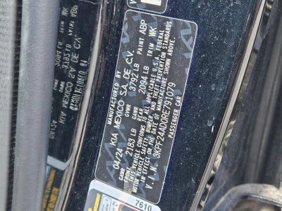2024 Kia Forte LXS