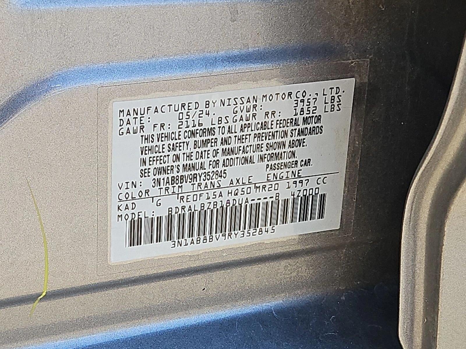 2024 Nissan Sentra S Xtronic CVT