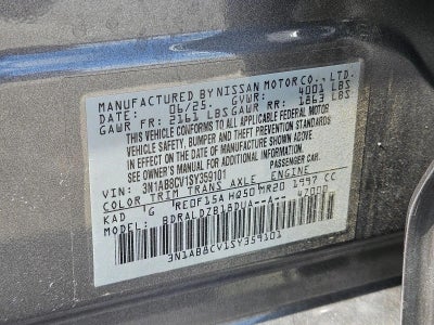 2025 Nissan Sentra SV