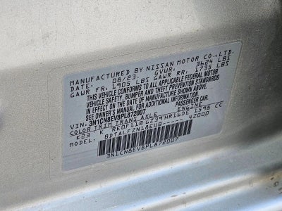 2023 Nissan Versa SV