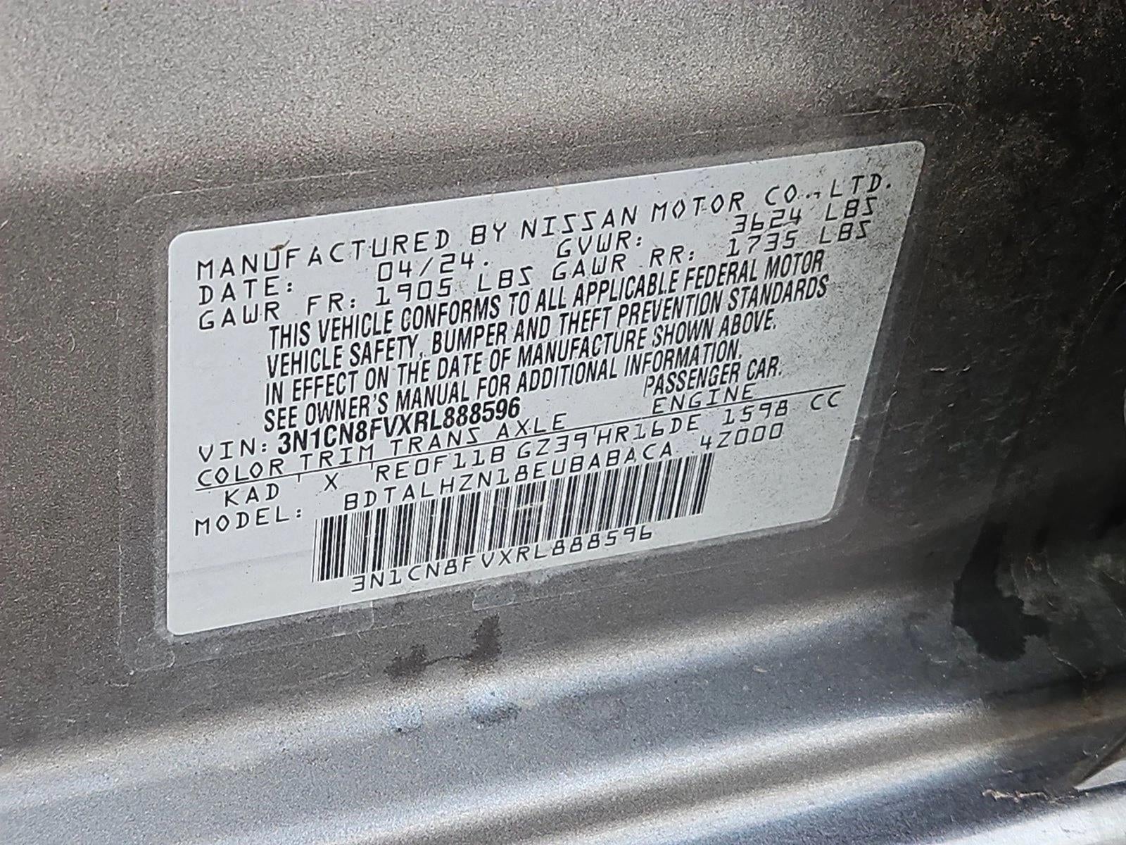 2024 Nissan Versa SR