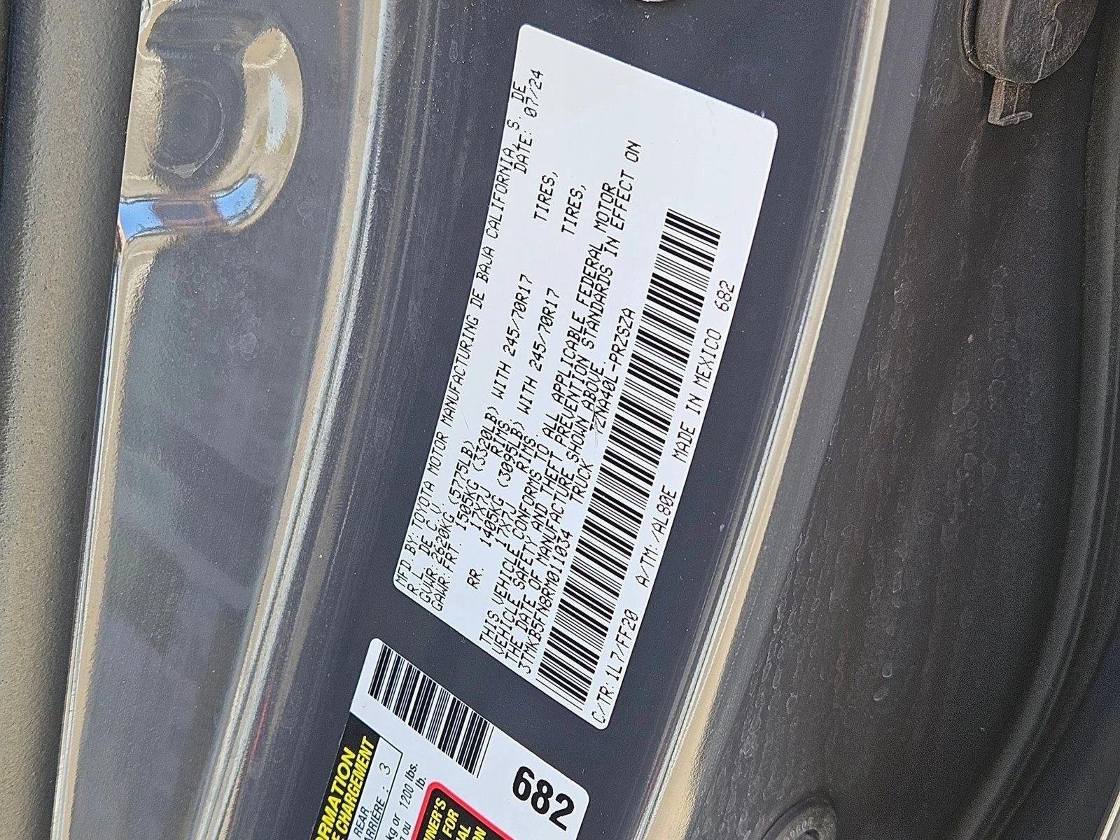 2024 Toyota Tacoma 2WD SR5