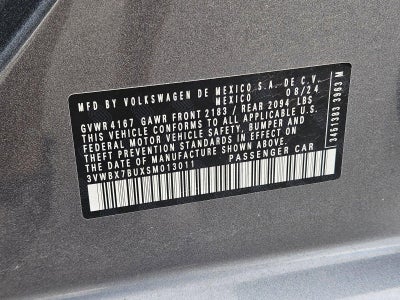 2025 Volkswagen Jetta Sport