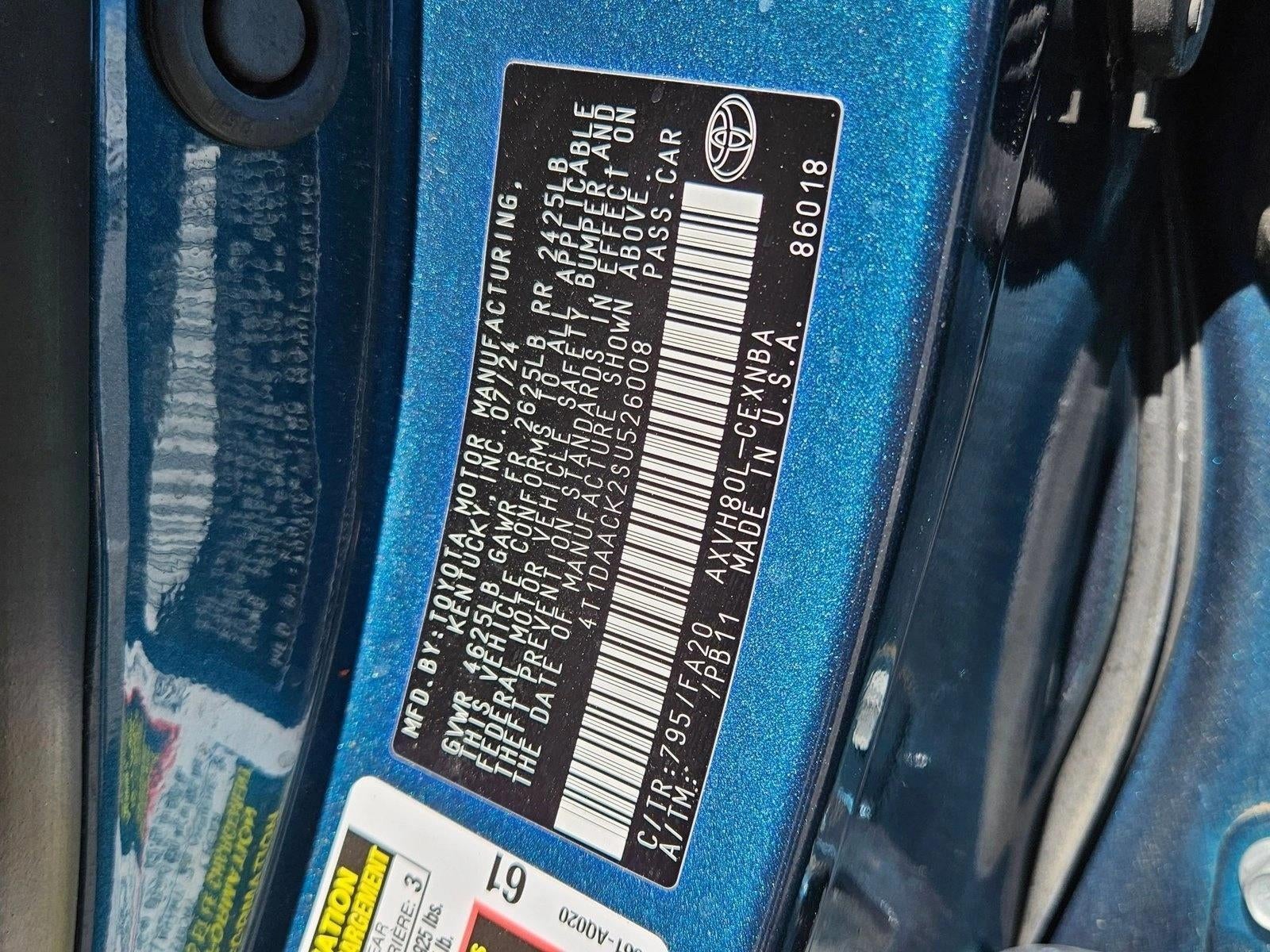 2025 Toyota Camry LE