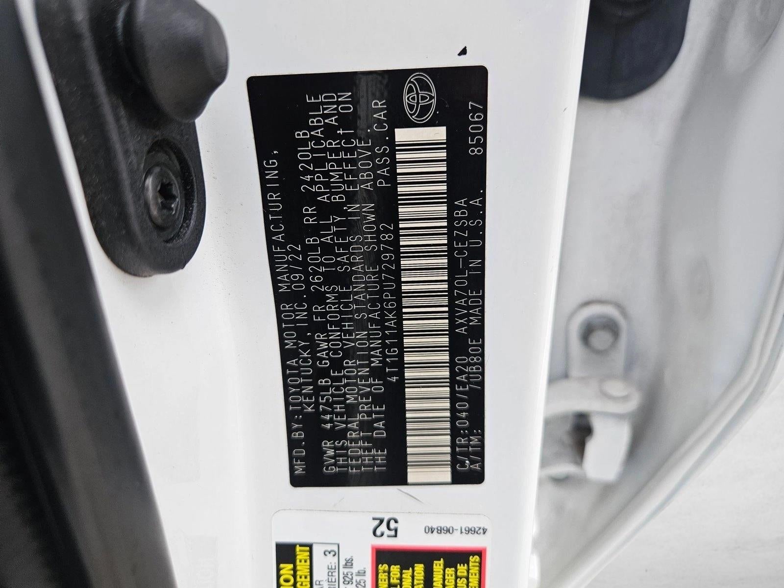 2023 Toyota Camry SE