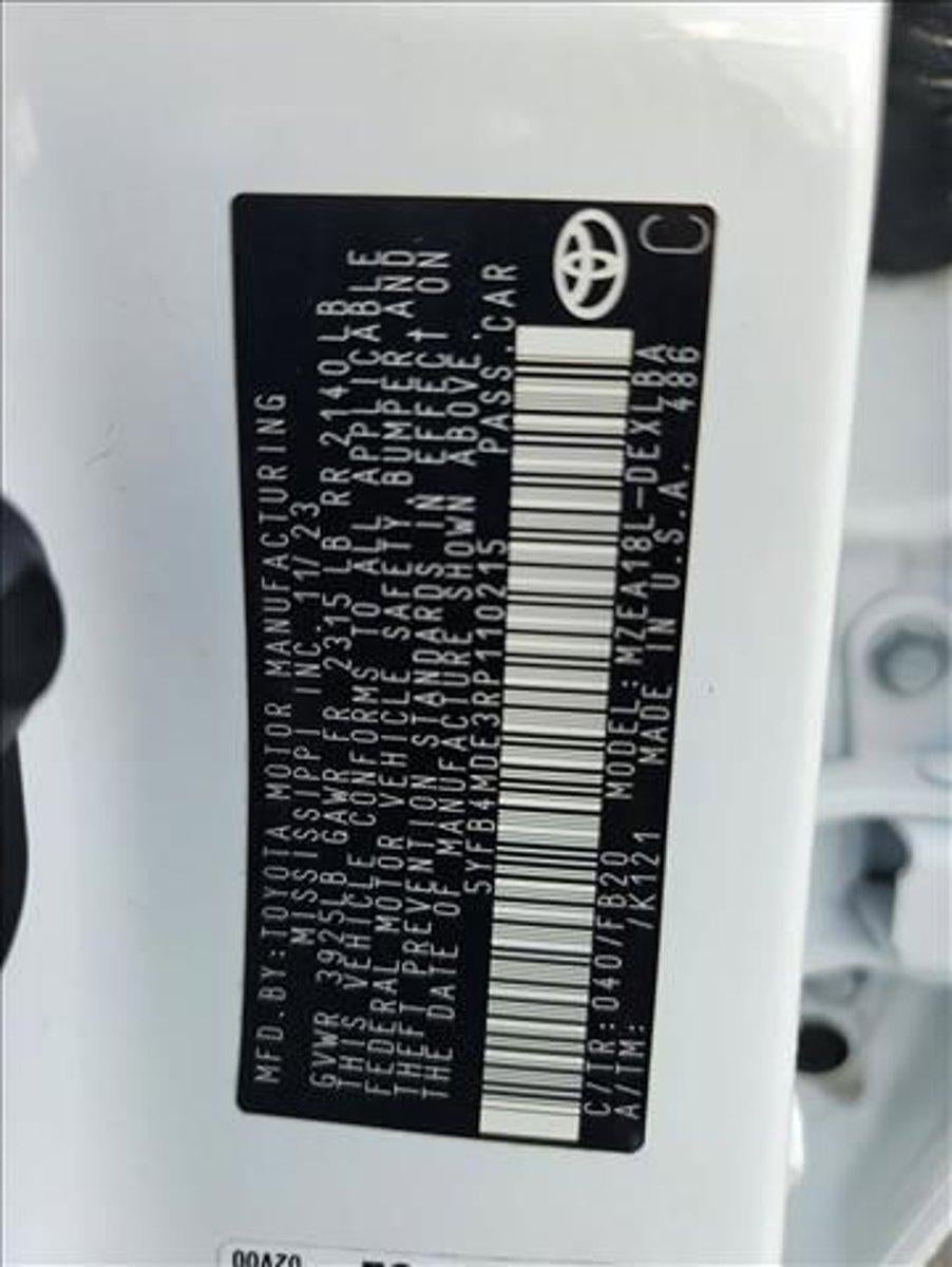 2024 Toyota Corolla LE