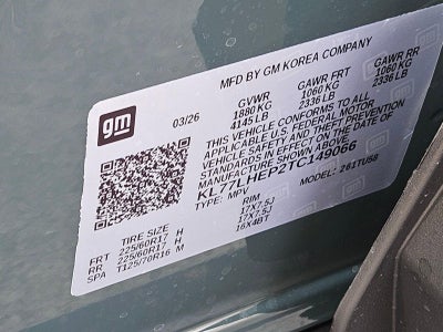 2026 Chevrolet Trax LT