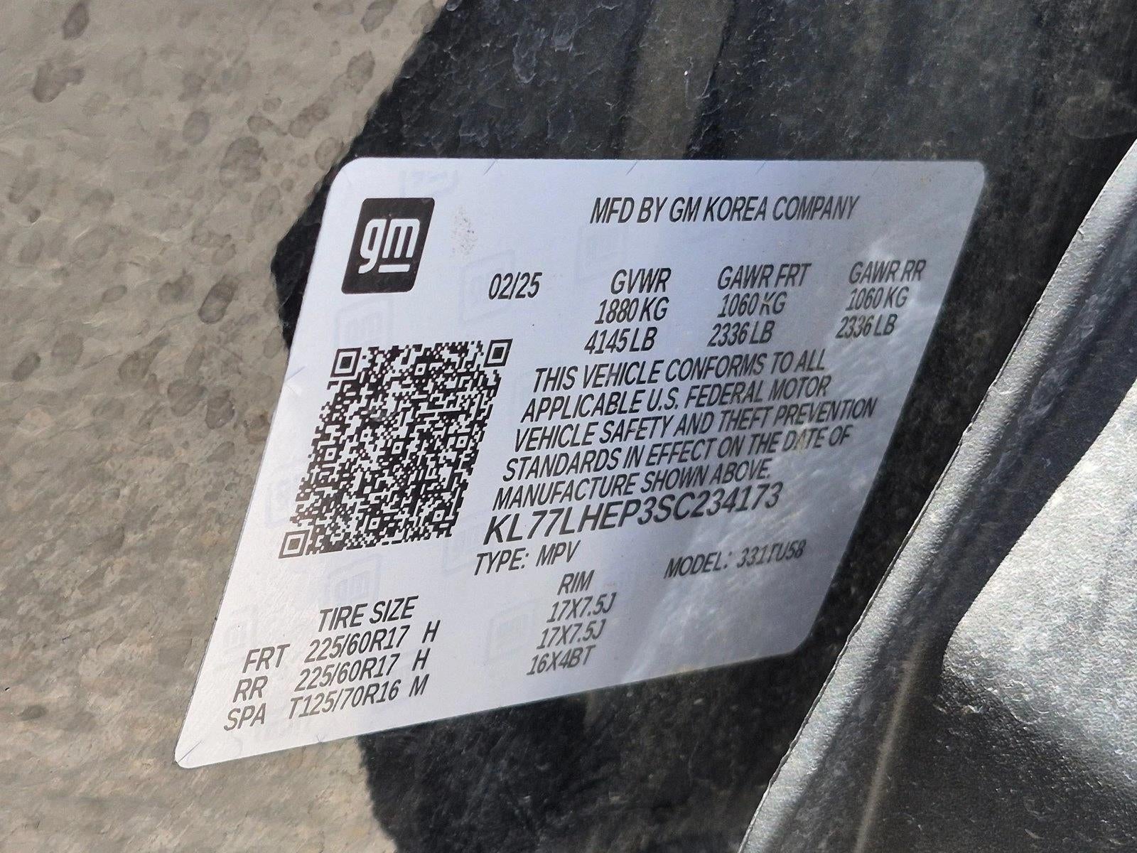 2025 Chevrolet Trax LT
