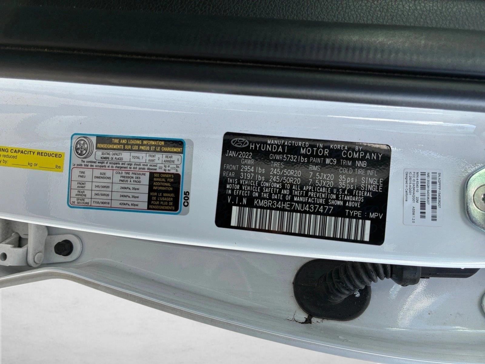 2022 Hyundai Palisade SEL