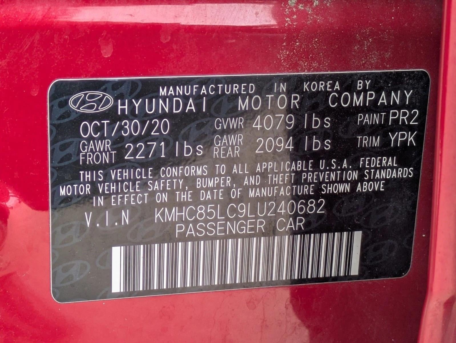 2020 Hyundai Ioniq Hybrid SEL