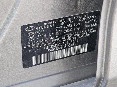 2025 Genesis G70 2.5T