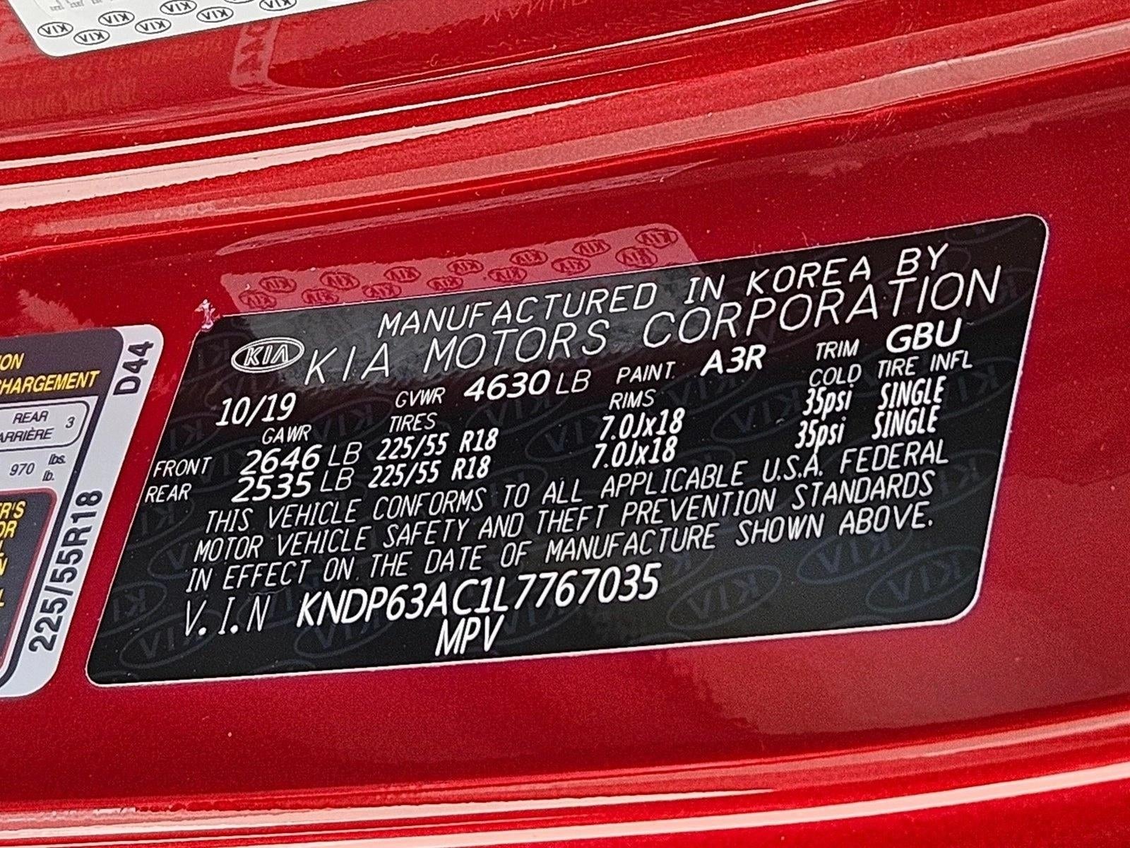 2020 Kia Sportage S