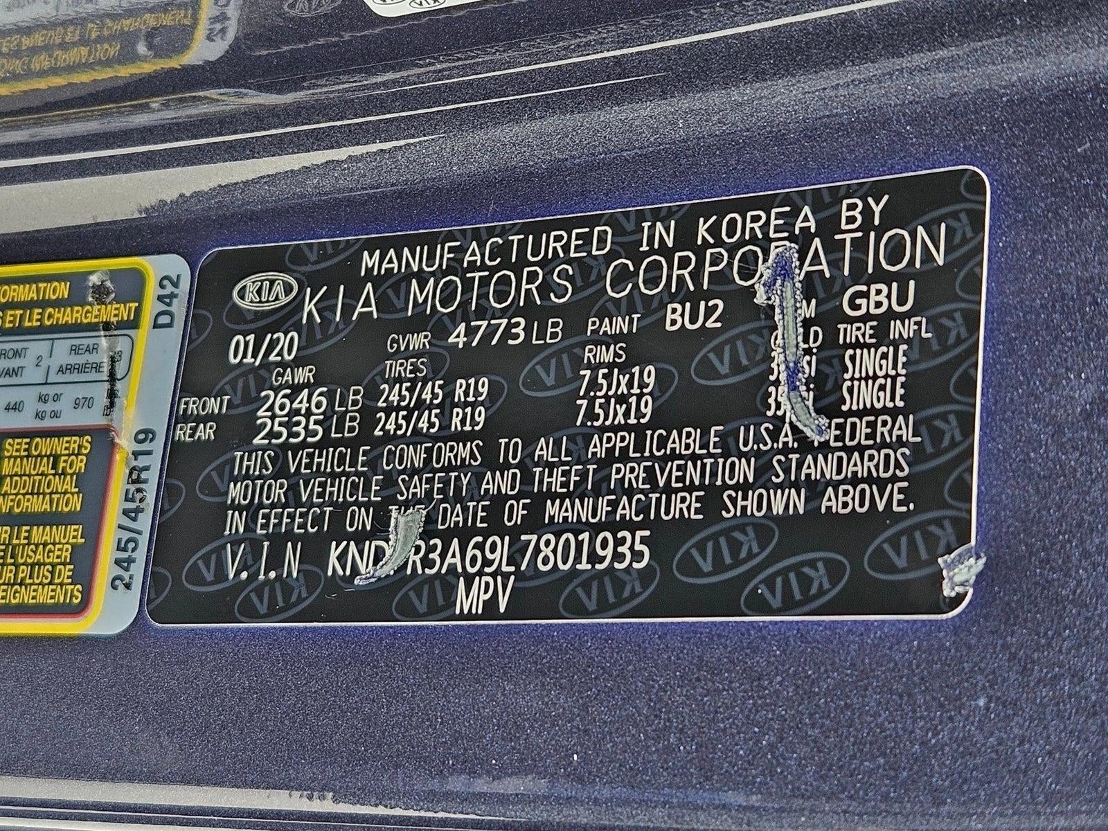 2020 Kia Sportage SX Turbo