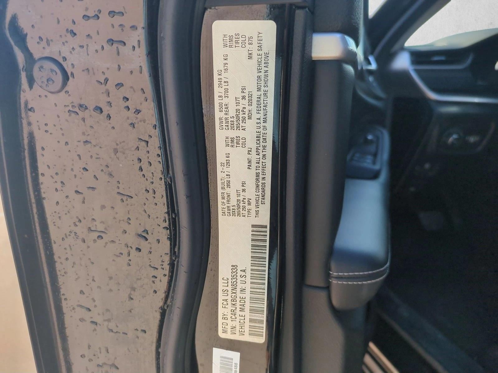 2022 Jeep Grand Cherokee L Limited 4x4