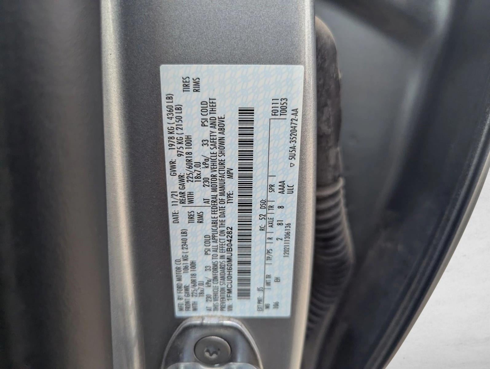 2021 Ford Escape SEL