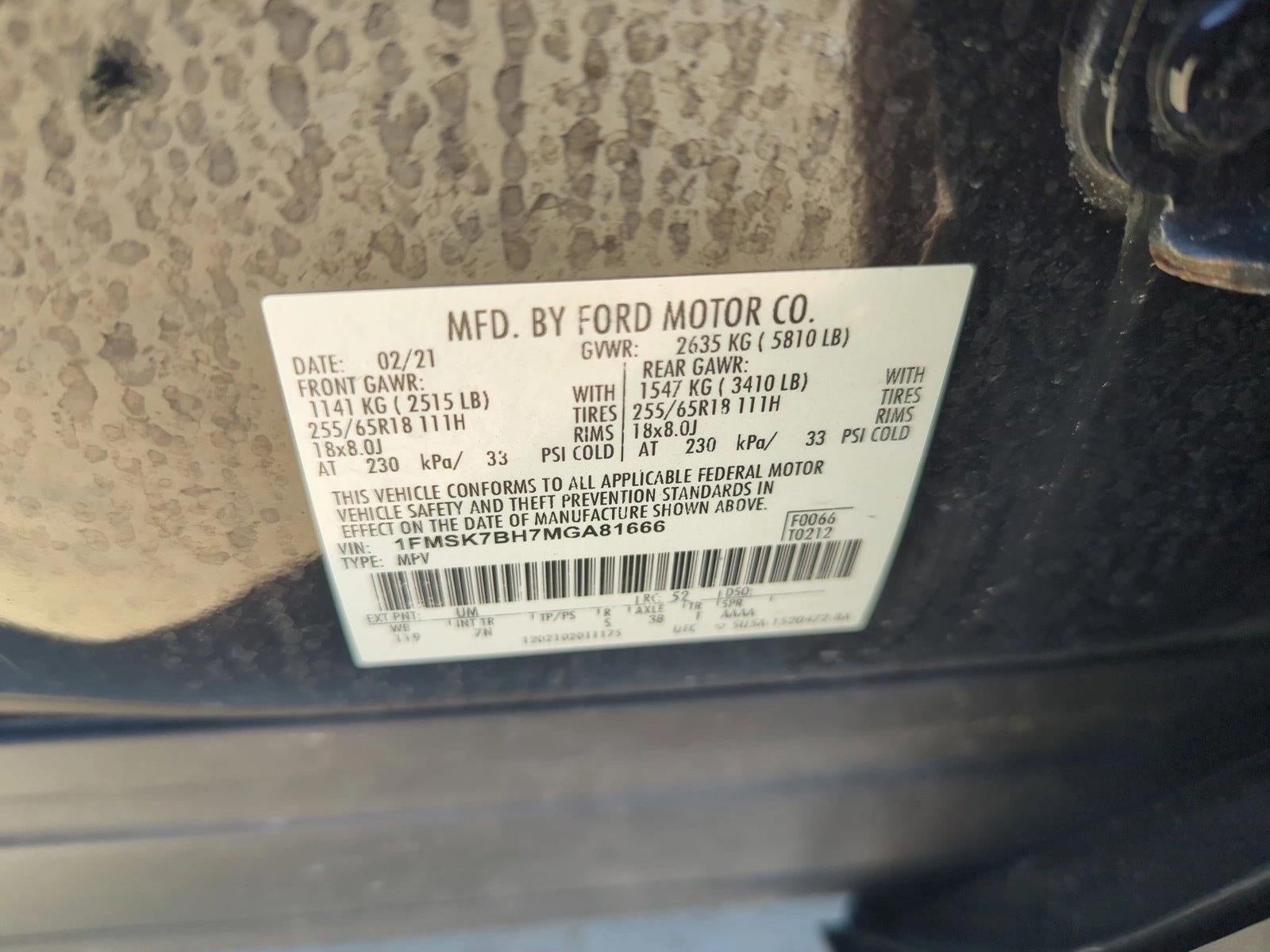 2021 Ford Explorer Base