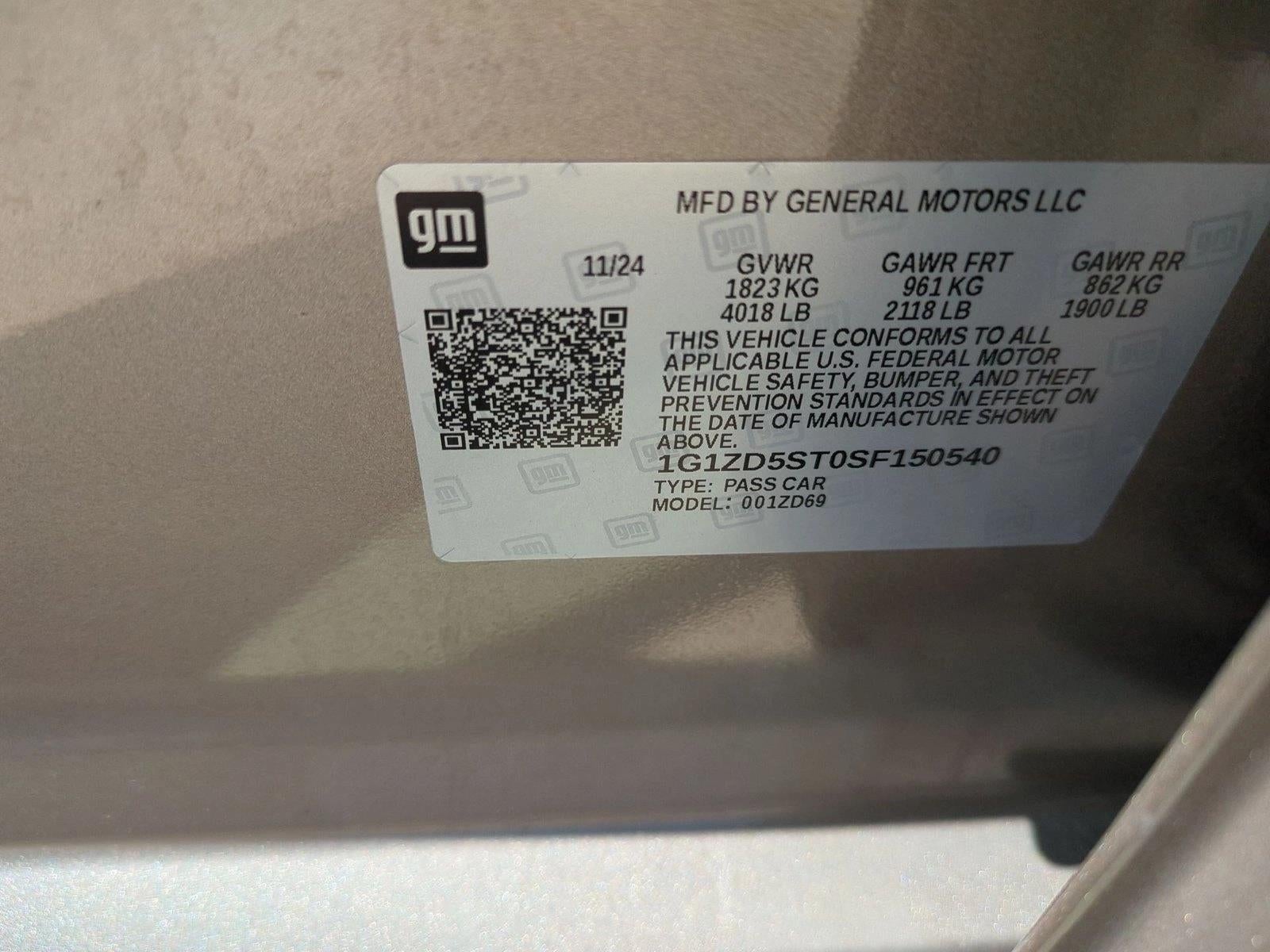 2025 Chevrolet Malibu 1LT