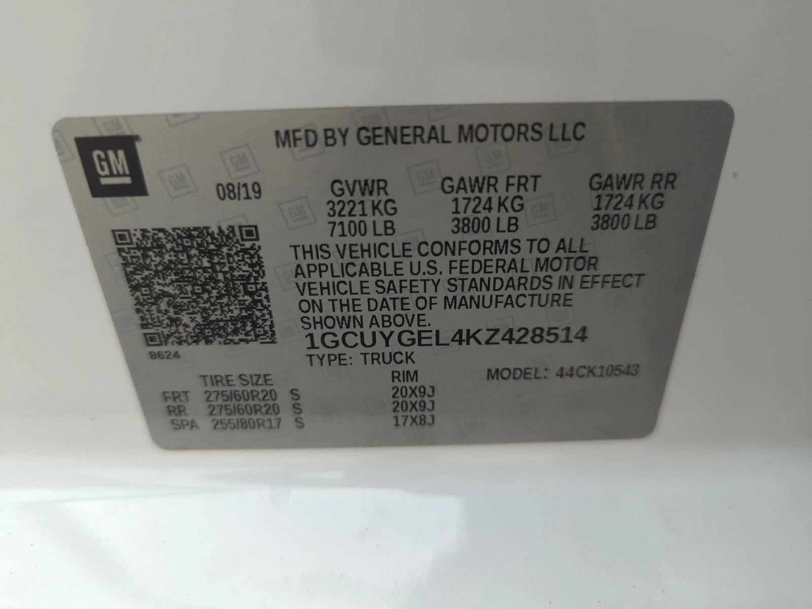 2019 Chevrolet Silverado 1500 LTZ